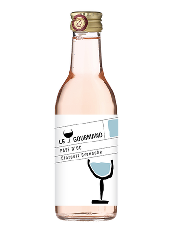 LE VERRE GOURMAND CINSAULT / GRENACHE ROSÉ