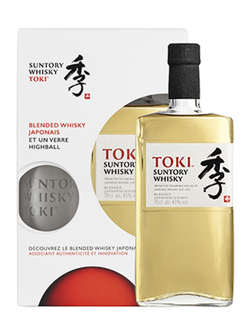 BOXED SET TOKI SUNTORY 43%VOL + 1 GLASS