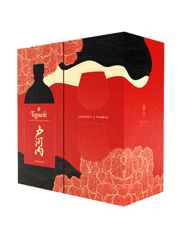 COFFRET TOGOUCHI KIWAMI JAPONAIS BLENDED + 2 VERRES