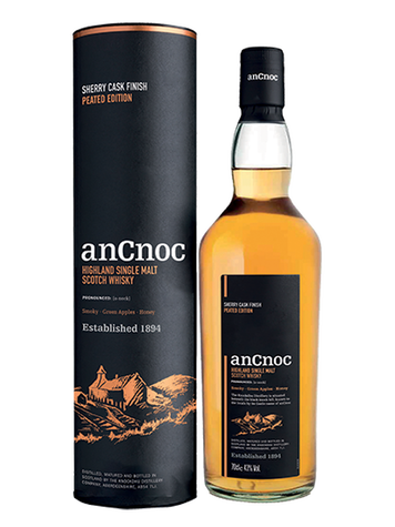 AN CNOC PEATED SHERRY 40%