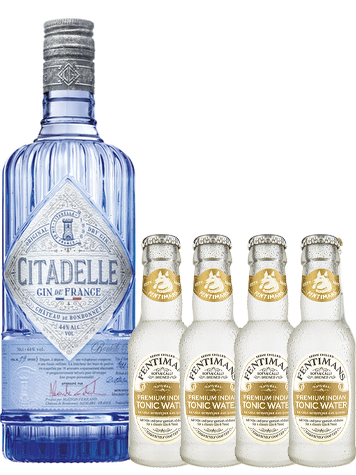 GIN CITADELLE + 4 TONICS OFFERTS