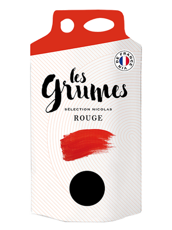 Les Grumes rouges - vin rouge de France - exclusivité Nicolas